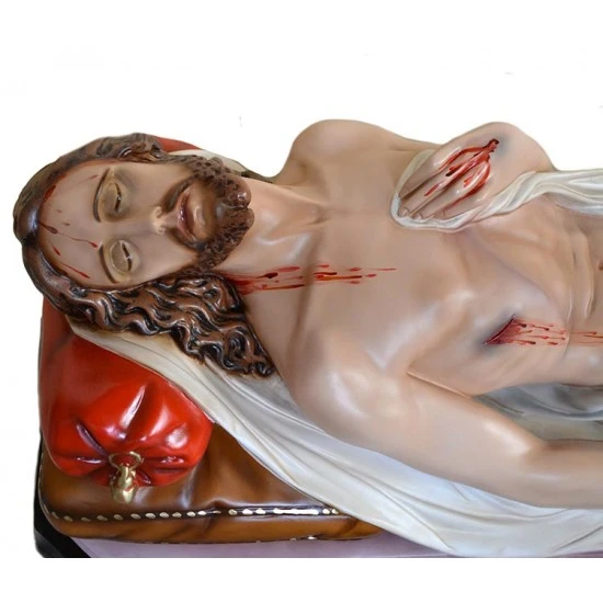 Statua Gesù Morto In Vetroresina 115 Cm - immagine 2