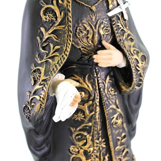 Statua Madonna Addolorata In Resina Colorata 50 Cm - immagine 6