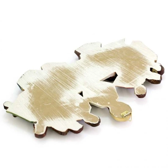 Placca Ultima Cena In Resina Da Appendere 32x21 Cm - immagine 6