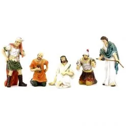 Scena Passione Di Cristo Incoronazione Di Spine 9 Cm