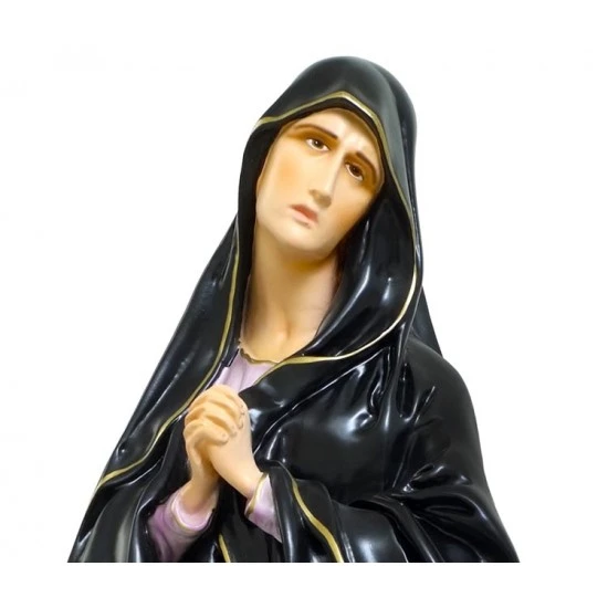 Statua Madonna Addolorata Resina 60 Cm - immagine 2