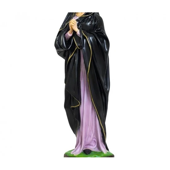 Statua Madonna Addolorata Resina 60 Cm - immagine 3