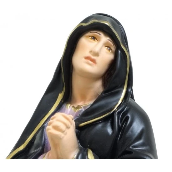 Statua Madonna Addolorata In Resina 40 Cm - immagine 2
