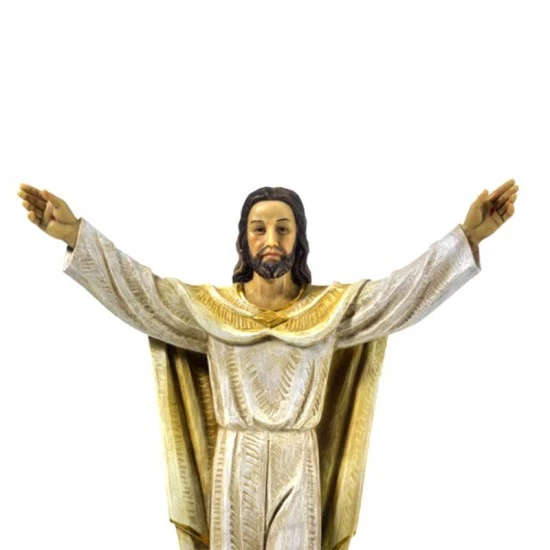 Statua Gesù Risorto Da Appendere In Resina 30,8 Cm - immagine 2