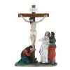 Scena Crocifissione Di Gesù Resina 23,7 Cm