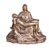 Statua Della Pietà In Vetroresina Bronzata 130 Cm