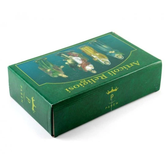 Gesù Entra In Gerusalemme Resina Colorata 12 Cm - immagine 6