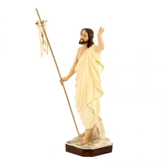 Statua Gesù Risorto In Resina 40 Cm - immagine 3