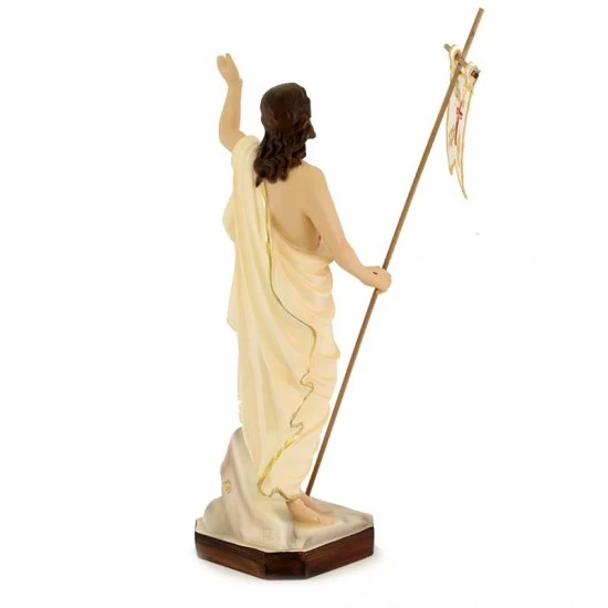 Statua Gesù Risorto In Resina 40 Cm - immagine 4