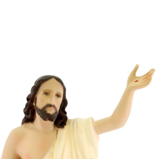 Statua Gesù Risorto In Resina 40 Cm - immagine 5