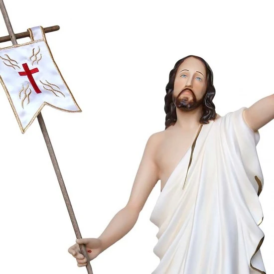 Statua Gesù Risorto In Resina 50 Cm - immagine 3