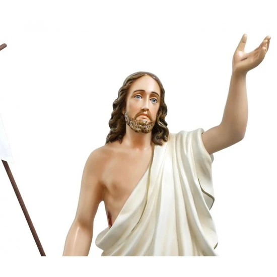 Statua Gesù Risorto In Resina Vuota 85 Cm - immagine 2