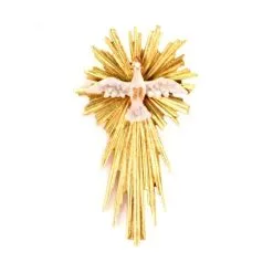 Spirito Santo Raggiera Con Coda 12x21 Cm