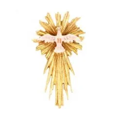 Spirito Santo Raggiera Con Coda 6x11 Cm