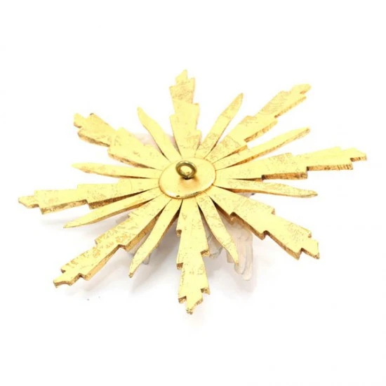 Spirito Santo Con Raggiera In Legno Diametro 25 Cm - immagine 4