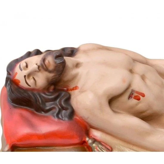 Statua Gesù Morto In Resina 27 Cm - immagine 2