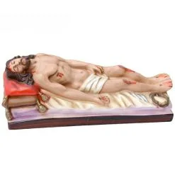 Statua Gesù Morto In Resina 27 Cm