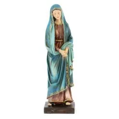 Statua Madonna Addolorata In Resina Colorata 20 Cm