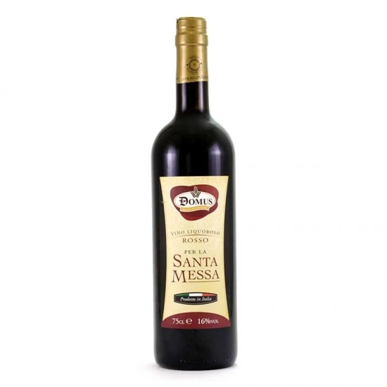 Vino Da Messa Rosso Liquoroso Dolce - 75 Cl Domus