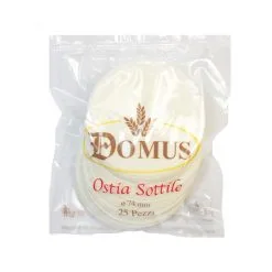Ostia Sottile Conf 25 Pz Diametro 7,4 Cm