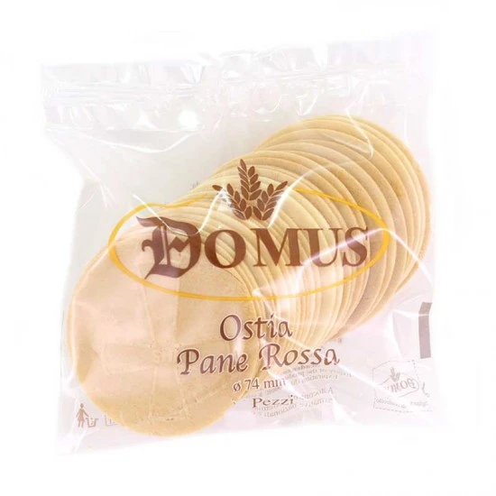 Ostia Pane Rossa 20 Pezzi Diametro 74 Mm