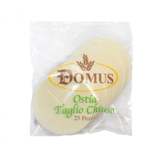 Ostia Taglio Chiuso Conf 25 Pz Diametro 7,4 Cm