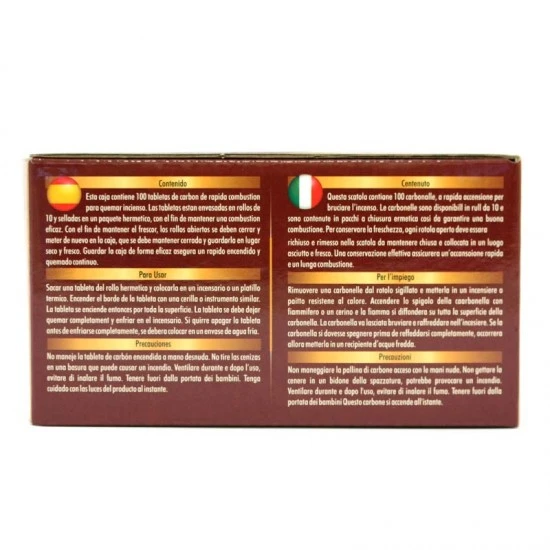 Carboncini Per Incensi Jerusalem-lite 100 Compresse D 33 Mm - immagine 5