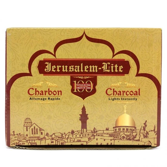 Carboncini Per Incensi Jerusalem-lite 100 Compresse D 33 Mm - immagine 7