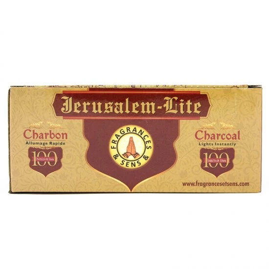 Carboncini Per Incensi Jerusalem-lite 100 Compresse D 33 Mm - immagine 8