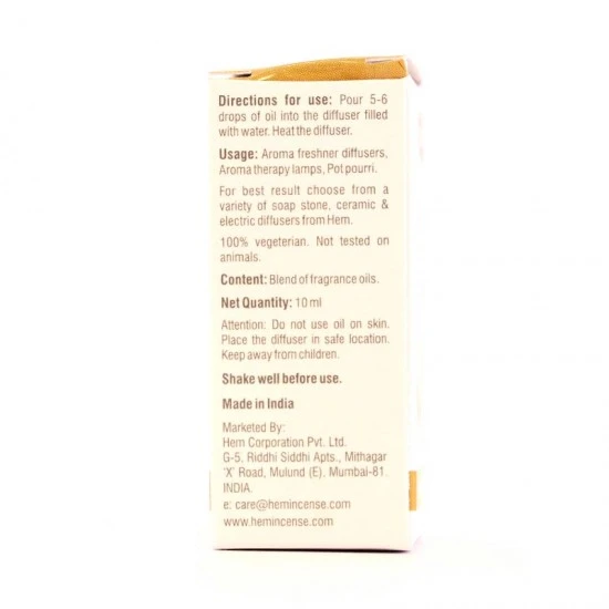 Olio Profumato Sandalo Hem 10 Ml - immagine 5