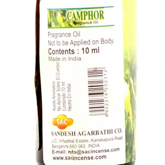 Olio Profumato Canfora Sac 10 Ml - immagine 4