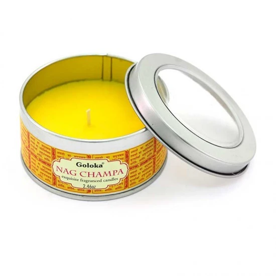 Candela Profumata Goloka Nag Champa 70 G - immagine 2