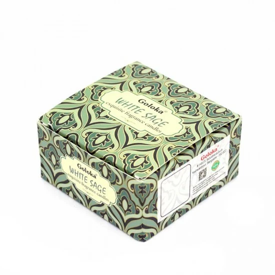 Candela Profumata Goloka Salvia Bianca 70 G - immagine 3