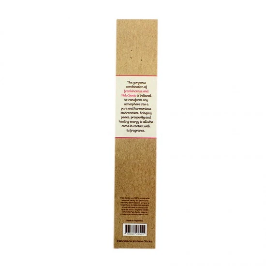 Bastoncini Incenso Palo Santo Frankincense Sagrada Madre 8 Pz - immagine 4