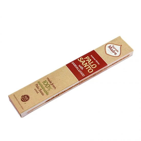 Bastoncini Incenso Palo Santo Sandalo Sagrada Madre 8 Pz - immagine 3