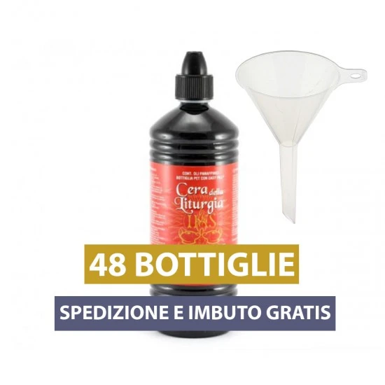 Cera Della Liturgia 48 Litri - 4.80 € Al Litro