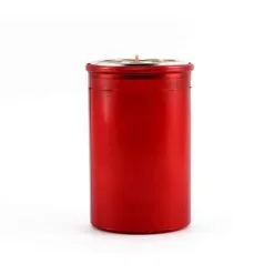 Cerone Liturgico Plastica Rossa 11 Cm Diam 7 Cm