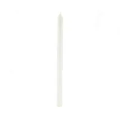 Candela Votiva Cera Bianca 40x2,2 Cm