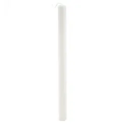 Candela Votiva In Cera Bianca 3,5x50 Cm
