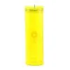 Cerone Liturgico Plastica Gialla 22x7 Cm