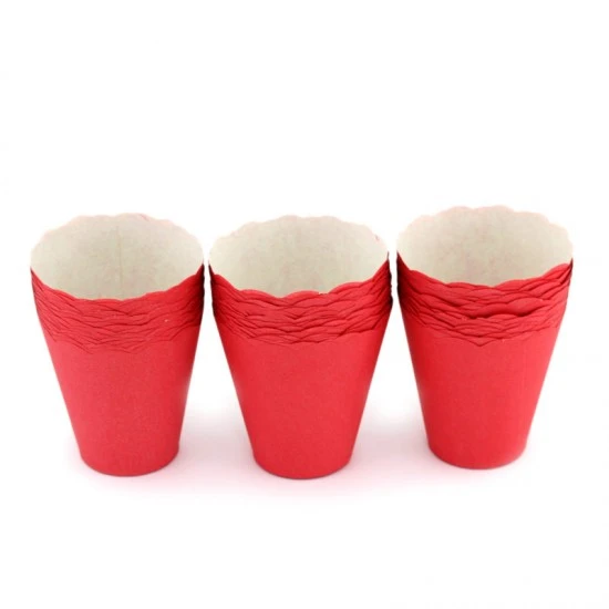 Flambeaux Rosso In Carta Confezione 100 Pz - immagine 3