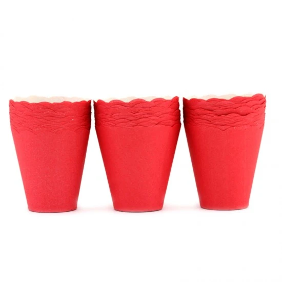 Flambeaux Rosso In Carta Confezione 100 Pz - immagine 4