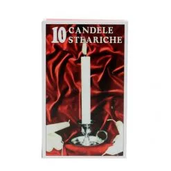 Candele Steariche Confezione 10 Pz 2x15 Cm