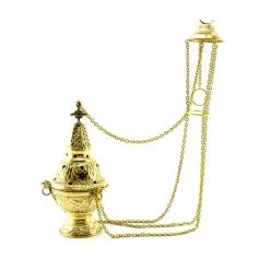 Turibolo Medio Dorato 23 Cm Diametro 11 Cm