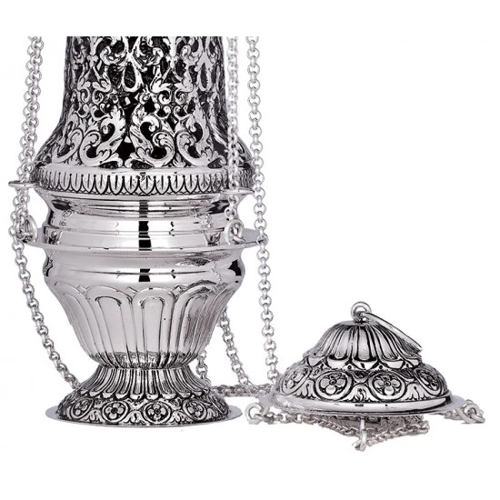 Turibolo Marche In Argento 800°° 25 Cm - immagine 3