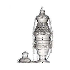 Turibolo In Argento 800°° Gigante 35 Cm