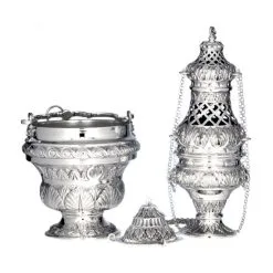 Turibolo In Argento 800°° Modello 1600 29 Cm