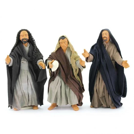 Ultima Cena Statue In Terracotta Vestita 13 Cm - immagine 9