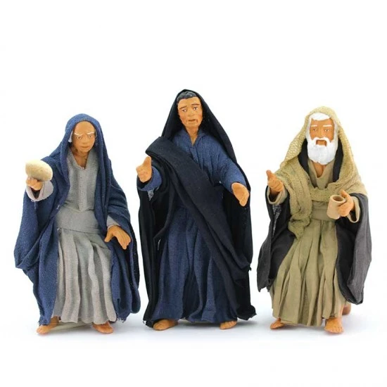 Ultima Cena Statue In Terracotta Vestita 13 Cm - immagine 10