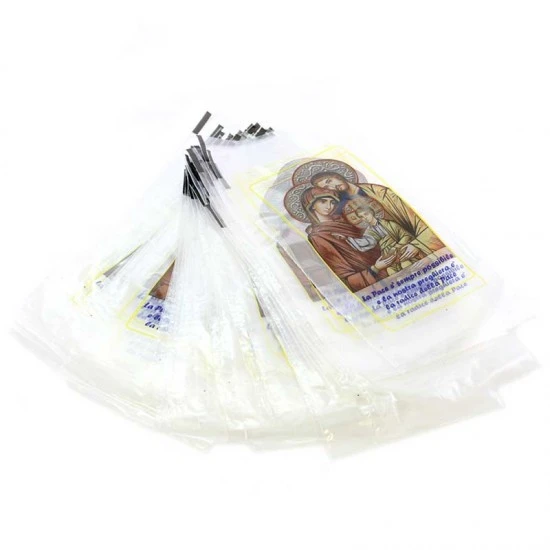 Bustina Domenica Delle Palme Sacra Famiglia 11x23 Cm 200 Pz - immagine 2